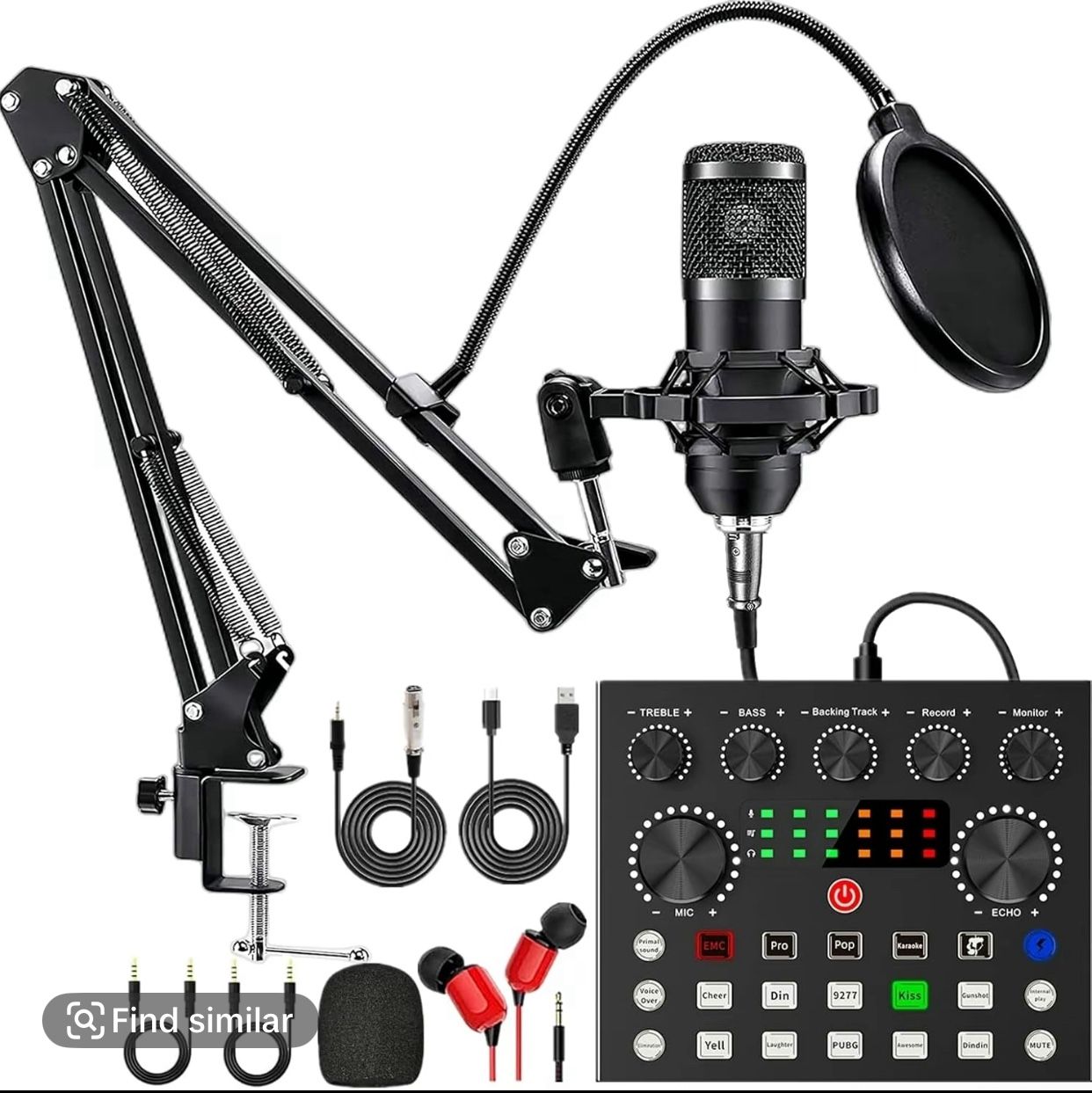 Professional condenser Microphone Bundle