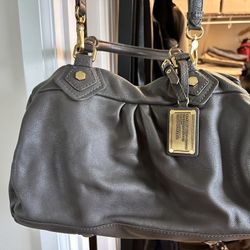 NWOT Authentic Marc Jacobs- ash gray color bag-never used