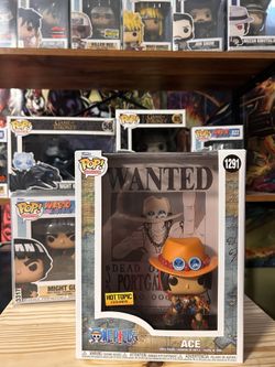 Ace Wanted Poster Funko Pop