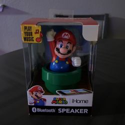   Super Mario Bluetooth speaker.