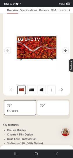 Lg flat screen tv