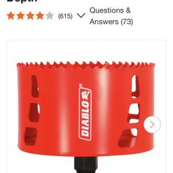 DIABLO 4-1/4 in. Bi-Metal Hole Saw with 2-3/8 in. Cutting Depth