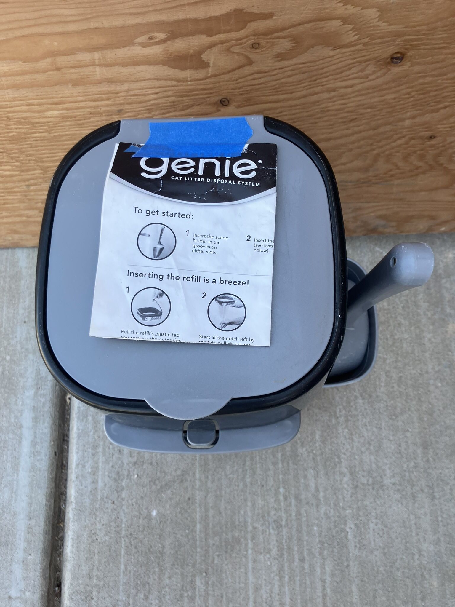 Cat Items - Fountain, Litter Genie and Boxes
