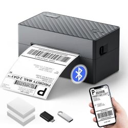 Pedoolo BY-482BT Postage Label Thermal Printer Barcode USB Bluetooth 