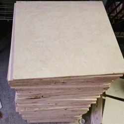 Enhance your Bathroom or Kitchen space with these exquisite Italian Stargres porcelain tiles. This lot includes 72 pristine 12x12 tiles, covering 72 s