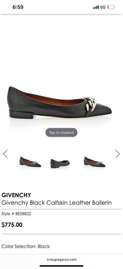 Givenchy Leather Ballerin