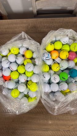 100 Random Golf Balls