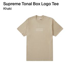 Supreme Tonal Box Logo (Sz. M)