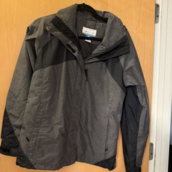 Columbia Jacket (Women’s) Black Dark Gray Size M