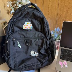 Multiple zipper Backpack