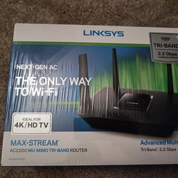 Linksys Tri Band Wireless Router