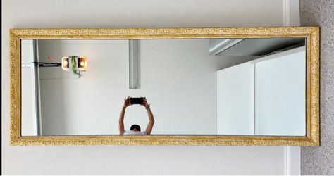 Large Decorative Gold Framed Mirror