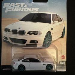 HOT WHEELS PREMIUM Fast And The Furious BMW M3