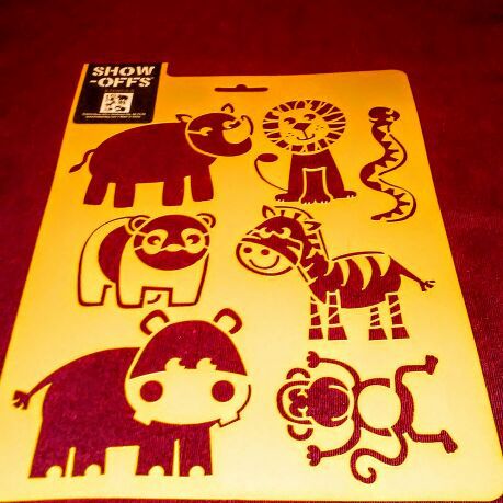 Animal stencils for cookies or any art project!