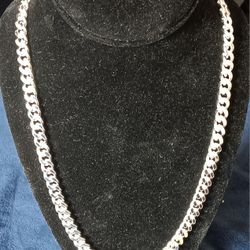 22" Italian Silver Chain Necklace 