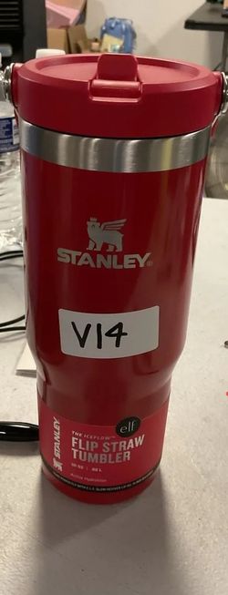 Stanley 30 Oz Stainless Steel Ice Flow Flip Straw Tumbler