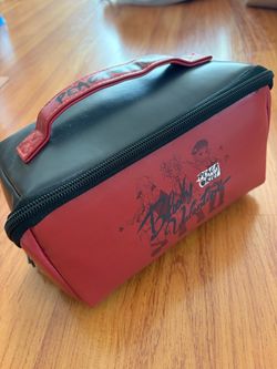 Peach Riot makeup bag