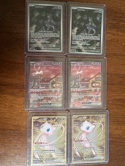 151 UPC Promo Set Mew And Mewtwo
