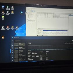msi 13th gen i7 950 gb memory 32 gb ram  250 hrz screen 