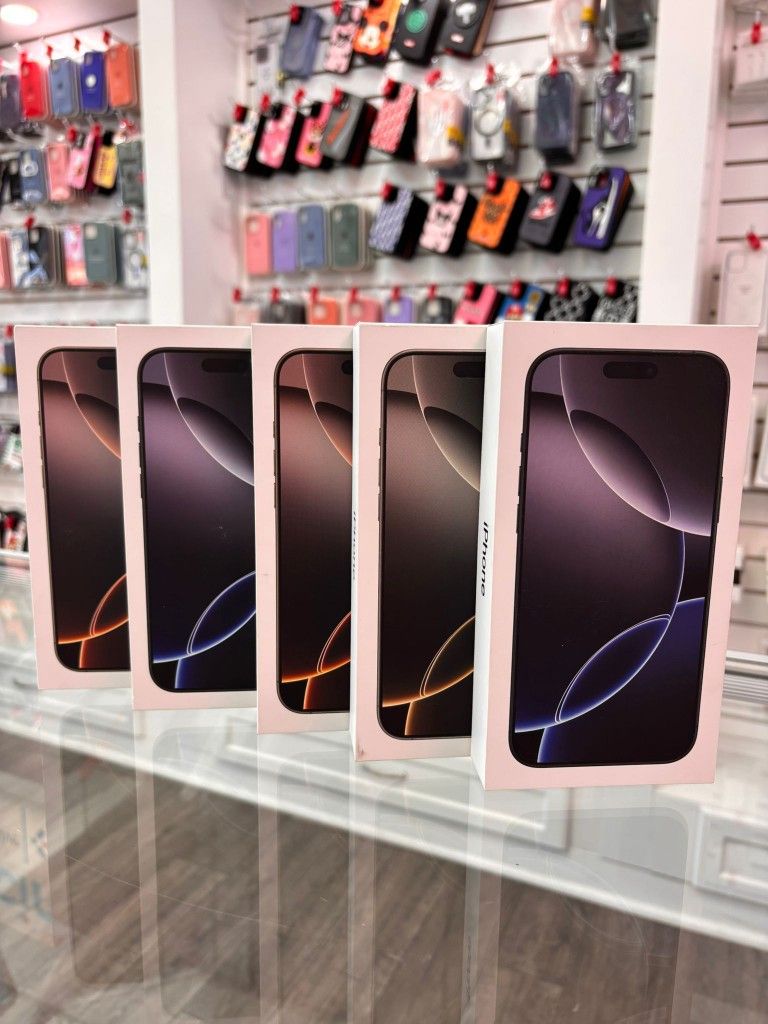 Iphones 16 PRO And PRO MAX Unlocked