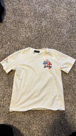 Chrome Hearts Multicolor Cross Graphic T-Shirt