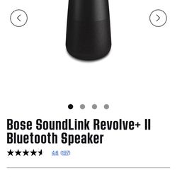Bose SoundLink Revolve+ 2 