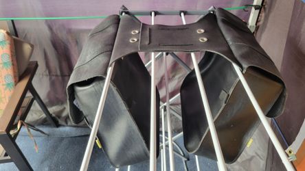 Willie and Max Leather Saddle Bags