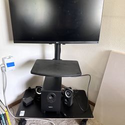 27” Lg Monitor With Mounting Stand