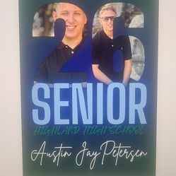 Personalized Grad Flags And Fans