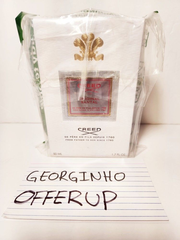 Creed Original Santal $345 MSRP Perfume Fragrance 50ML/1.7 Fl OZ 