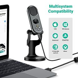 Brand New Music Microphone for Recording PC Microphone with USB Noise Reduction