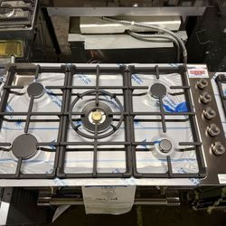 Bertazzoni Professional Series  PROF365QXE 36 Inch Gas Cooktop