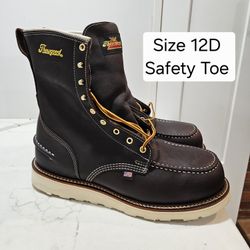 Thorogood Safety Toe Work Boots Size 12