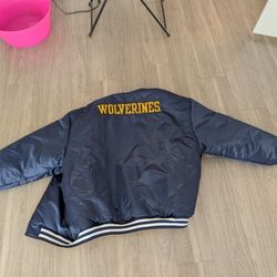 Michigan Wolverine Bomber Jacket