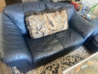 Navy Blue Couch & love seat