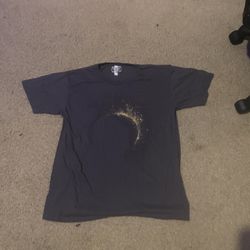  Eastern Sierra Observatory Analog Eclipse T-Shirt in Heather Black Size L