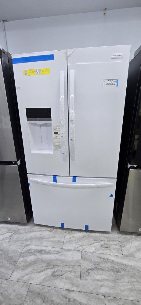 New Refrigerator French Door Refrigerador Nuevo Garantía Por Escrito