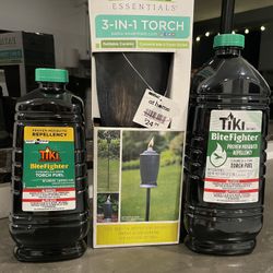 Tiki Torch & Mosquito Repellent 