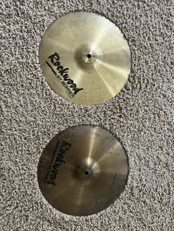 Set Of Hi-hat Cymbals Hihats