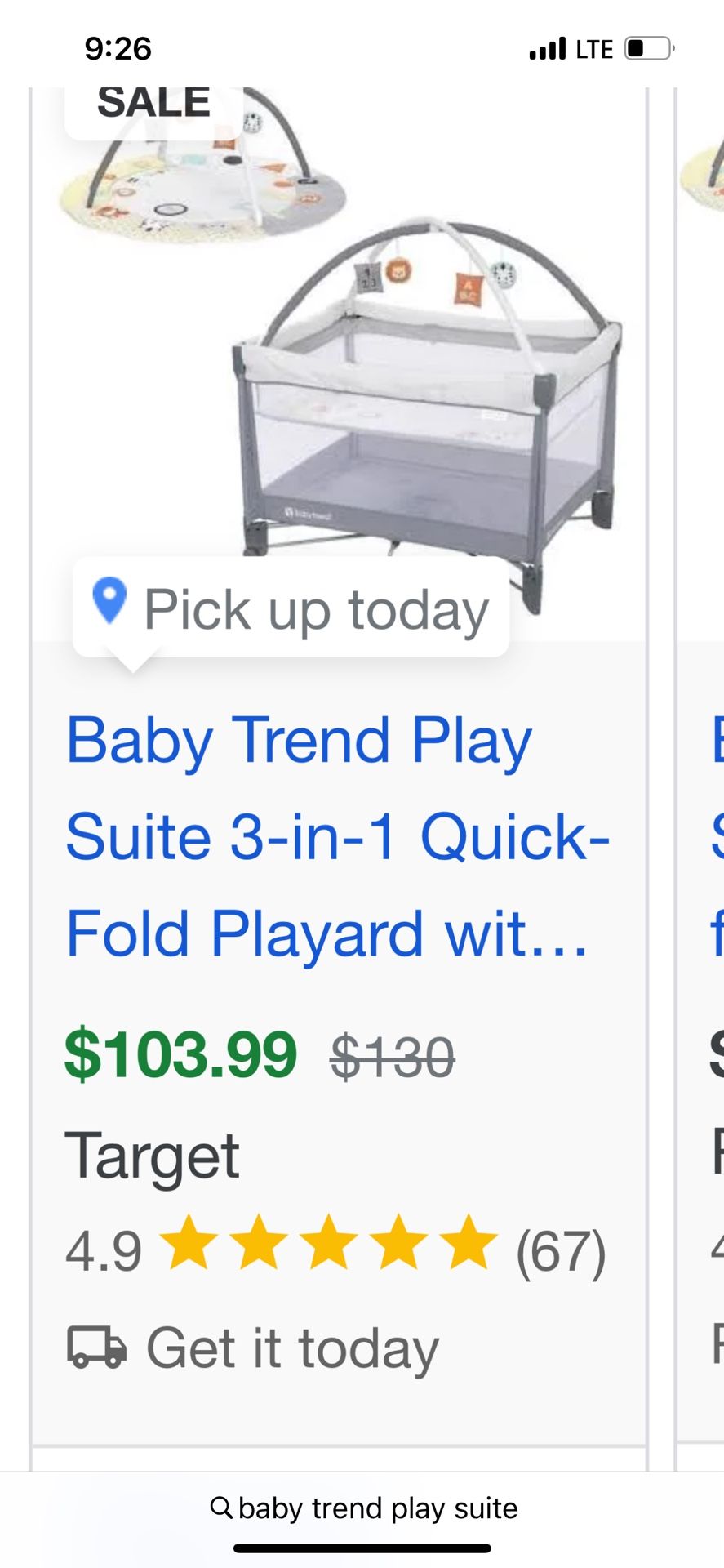 Baby Trend Playard