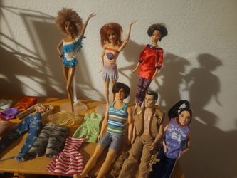 Barbie doll collection