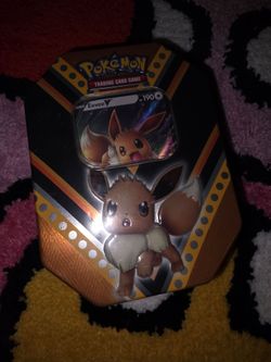 Pokemon V Powers Tin Eevee V