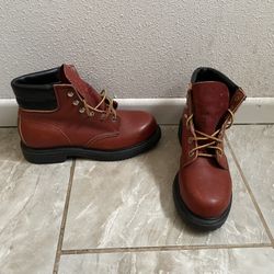 Womens redwing steal toe boots