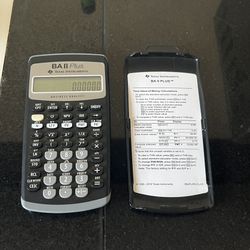 Texas Instruments BA II Plus Calculator
