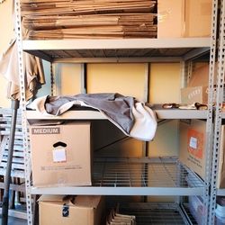 Metal Shelving Unit (2 Available)