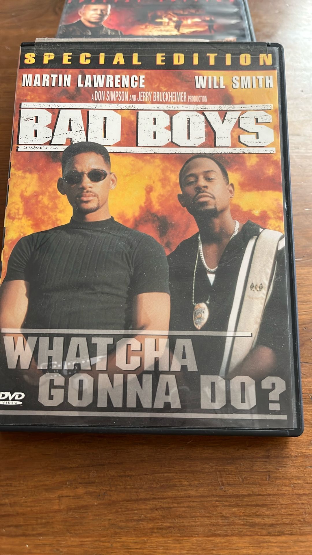 Bad Boys Movie DVD
