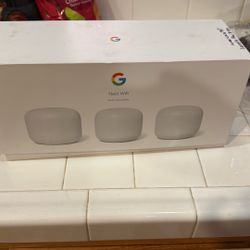 Nest WiFi Router And 2 Points