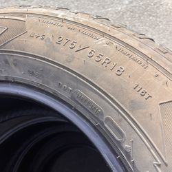 Used Goodyear 275/65R18 4 Tires