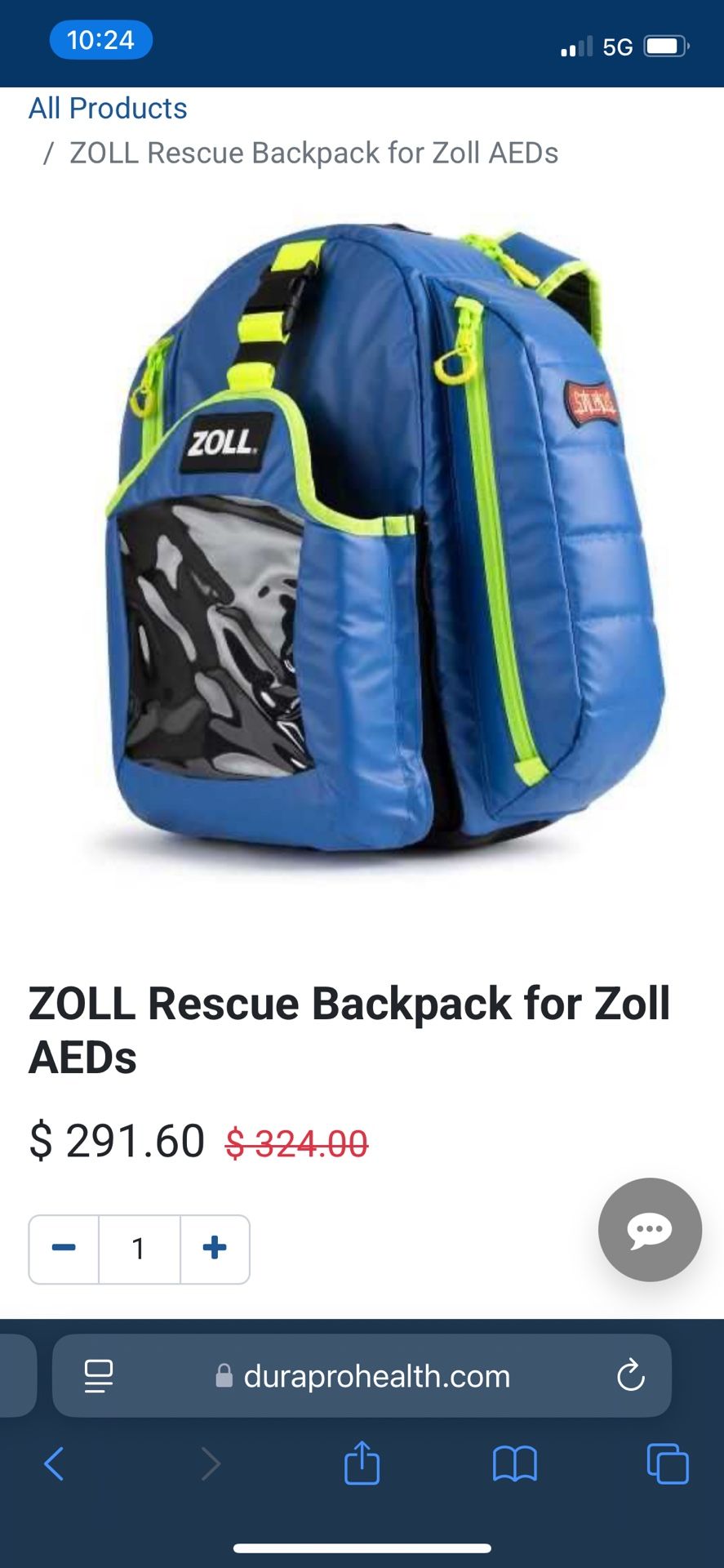 Zoll Backpack