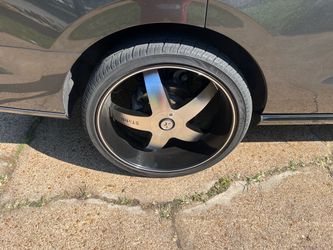 STXRR 5-Spoke Custom Alloy Wheel with Tire
